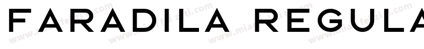 Faradila Regular字体转换